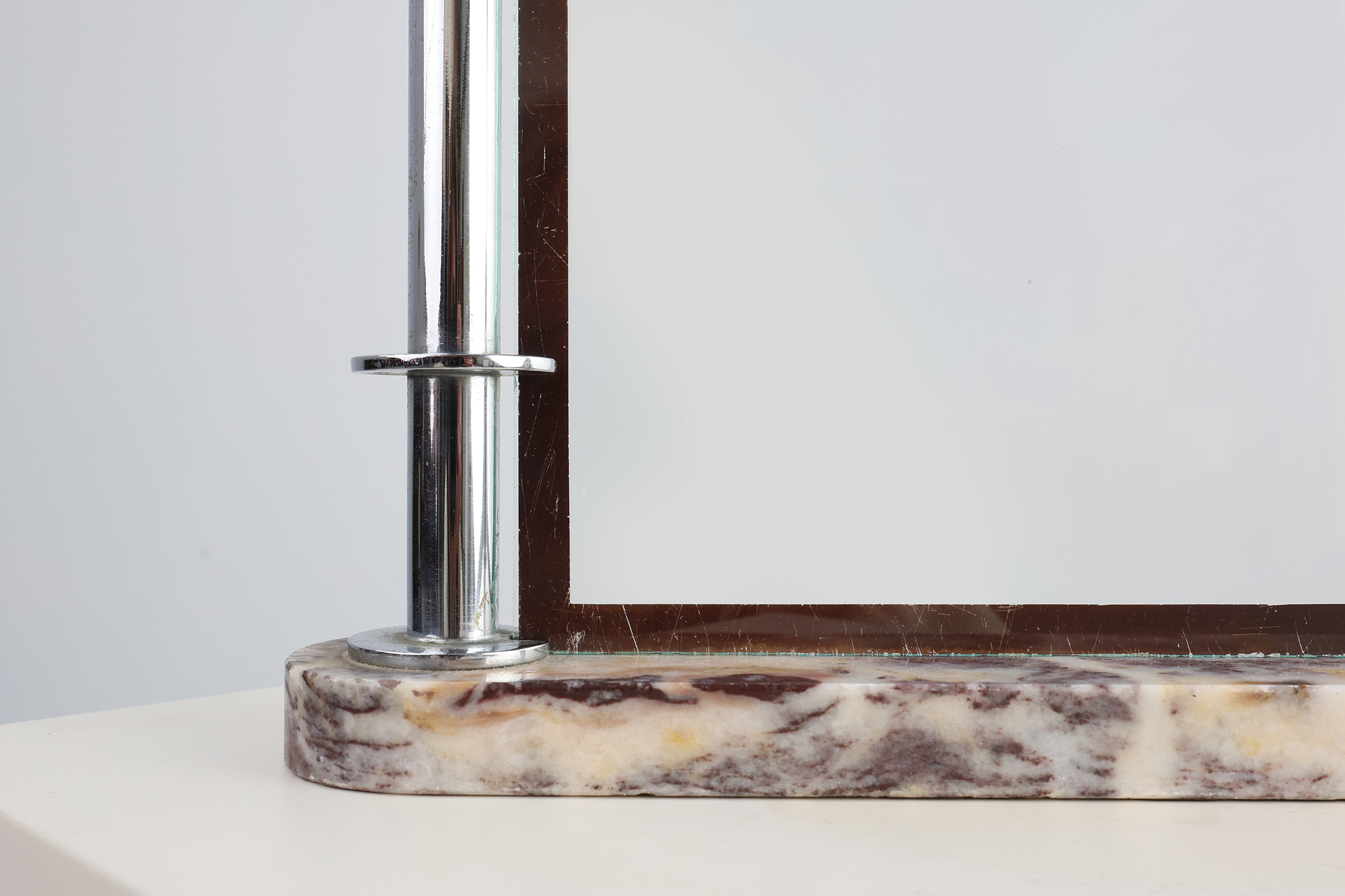 Art Deco picture frame with marble base, France 1920sthumbnail